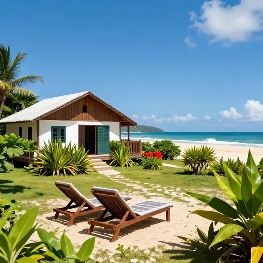 Descubra o Tombo Beach Guesthouse