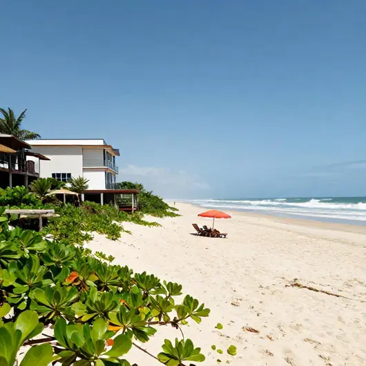 Descubra o TOP Flat PÉ NA AREIA cond. Sempre Sol praia Tombo